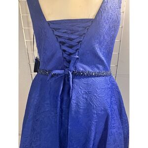 Royal Queen 7605 Beaded Waist‎ Teen Church Formal Wedding Corset Back Formal 12